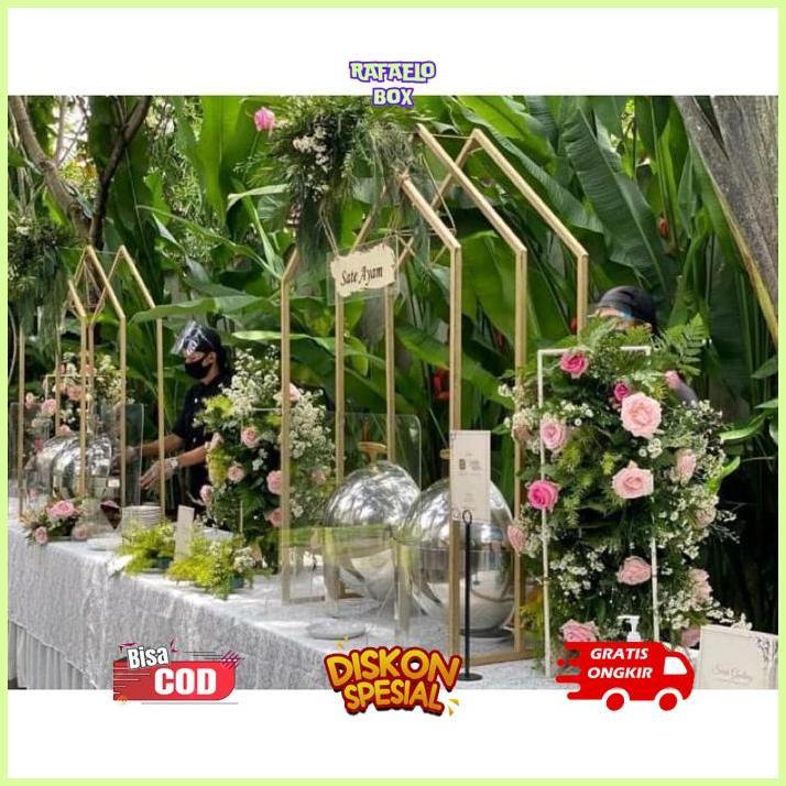 RAFAELOBOX STANDING SEGITIGA GUBUKAN PRASMANAN DEKORASI 01 PK32