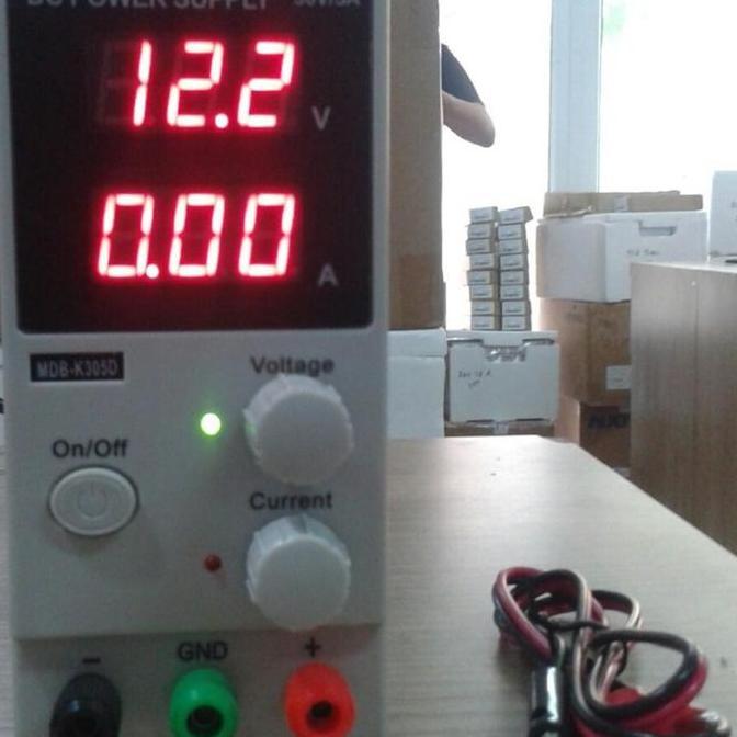 DC POWER SUPPLY DIGITAL Merk MDB 30V 5A