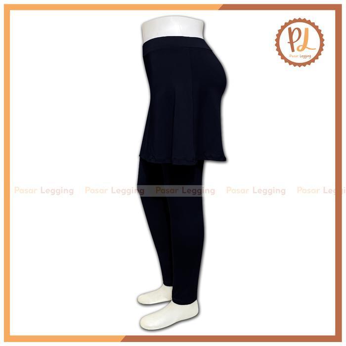 (Termurah) Legging Rok Spandek / Legging Rok / Legging Senam / Celana Legging Panjang Rok Bahan Span