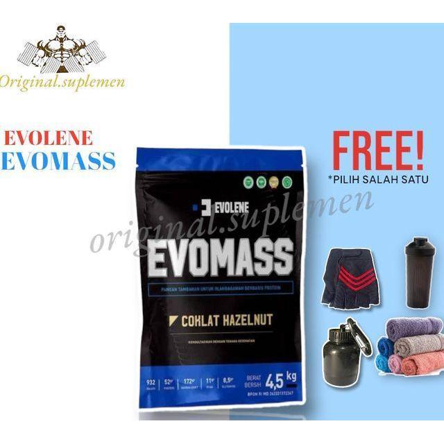 EVOLENE MASS 10 LBS /EVOMASS 10LBS +HOODIE+ SHAKER PROMO