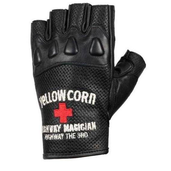 GLOVE YELLOW CORN YG-249SP BLACK | LEATHER GLOVE | ORIGINAL