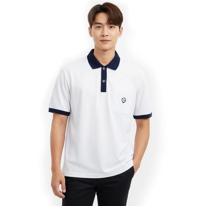 Kaos POLO POKET Pria Premium / Baju Polo Saku  Katun Pique  / Kaos Pria Berkerah - Baju Pria Dewasa 