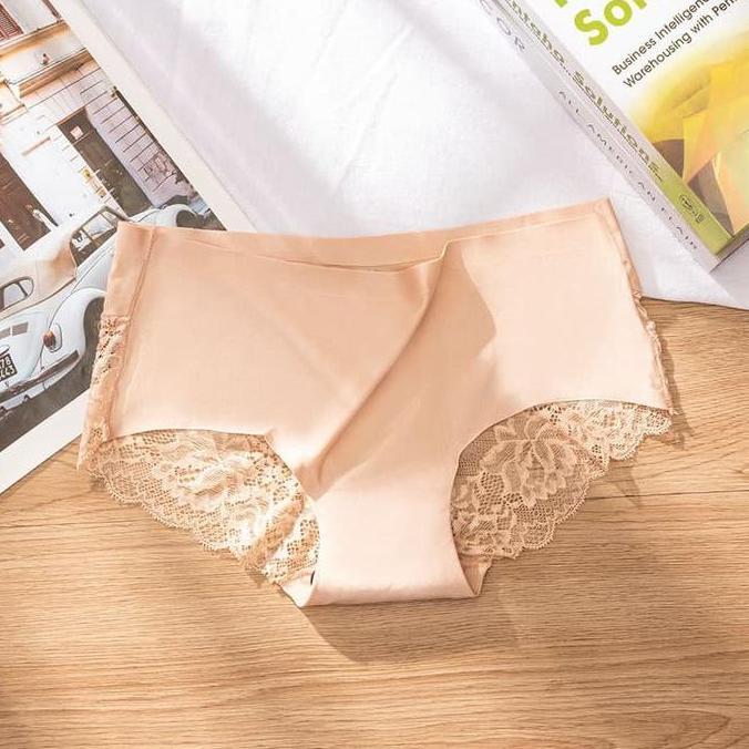 Promo CD Seamless Anti JIplak Celana dalam wanita dewasa Bahan Licin Diskon