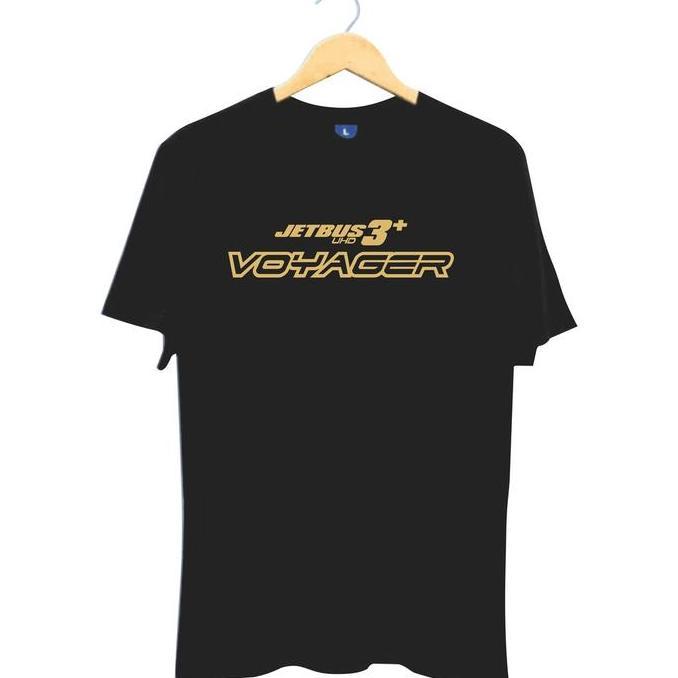 KAOS DISTRO JETBUS VOYAGER KOMUNITAS BIS MANIA / ATASAN KEREN / BAJU PRIA WANITA MURAH