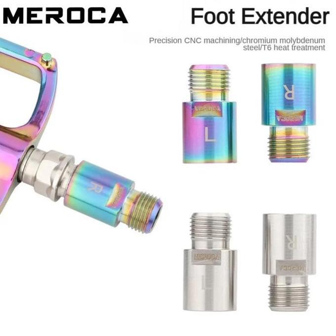 Promo Meroca Sambungan Pedal Sepeda Adaptor Extender Pedal Crank Arm Sepeda Lipat MTB Roadbike COD