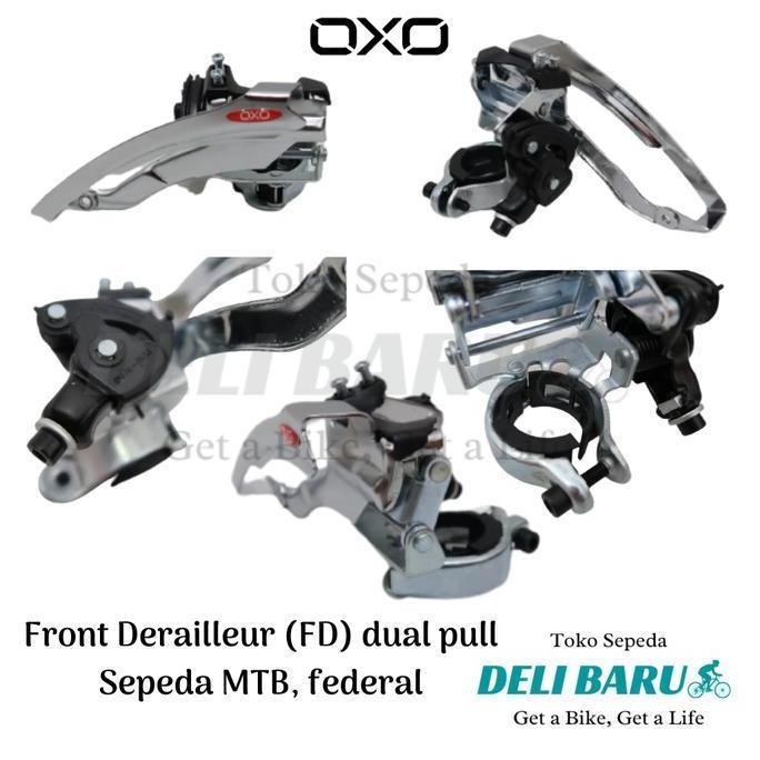 Oxo Fd Front Derailleur Dualpull 48T Sepeda Federal Mtb