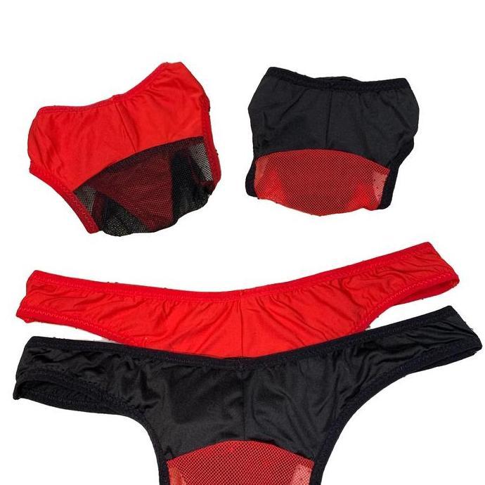 Promo Celana Dalam Pria jaring transparan Celana Pria G String Pria 4Y035 Diskon