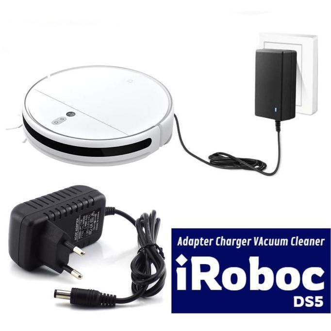 Adapter Charger iRoboc DS5 Vacuum Cleaner Adaptor Debu Ultenic Robot TERBARU