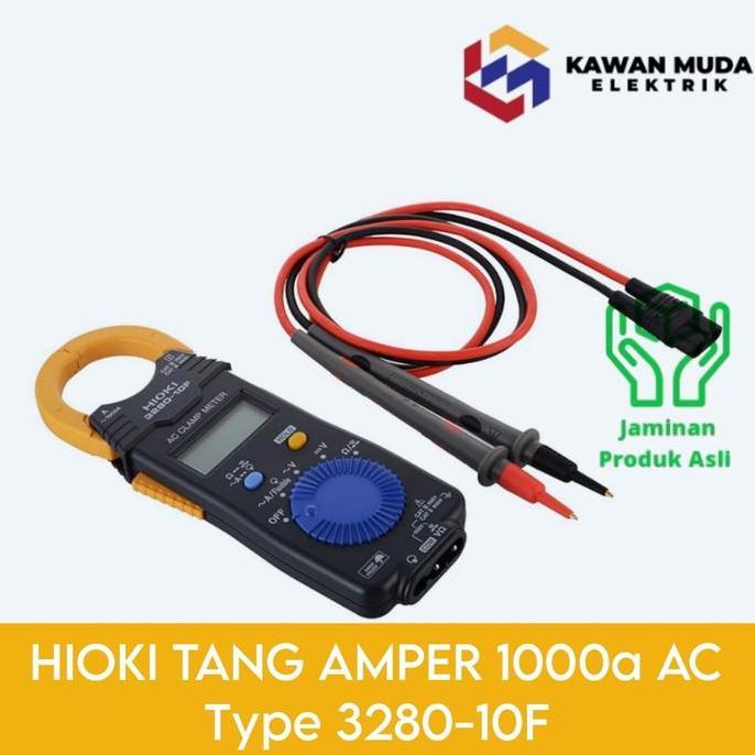 HIOKI TANG AMPER/CLAMP AMPER AC 1000A TYPE 3280-10F ORIGINAL DAN TERPERCAYA