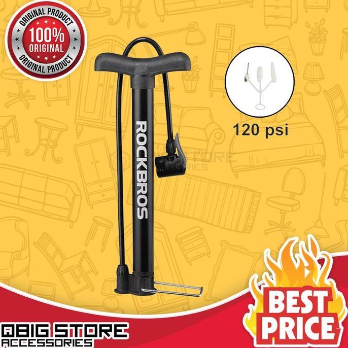 Promo Pompa Ban Sepeda Rockbros A320 120PSI Original COD