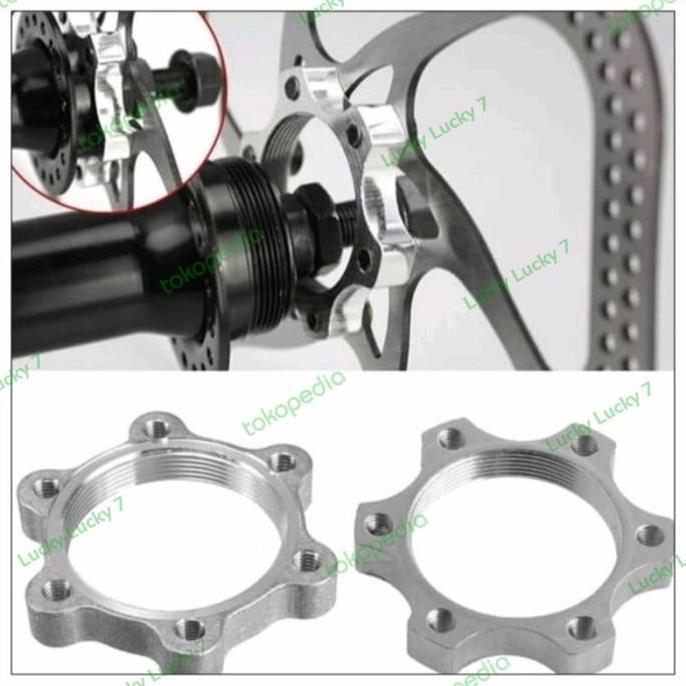 Promo Adaptor Rotor Sepeda Adapter Disc Brake Rem Cakram Sepeda Adaptor Rotor Piringan Cakram Hub Ul