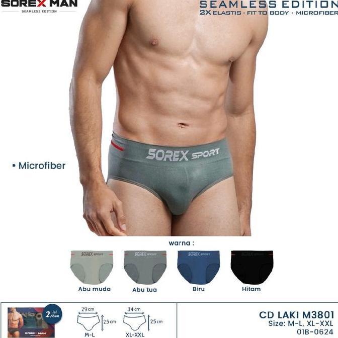 Promo Celana Dalam Sorex Man CD Sorex Pria Diskon
