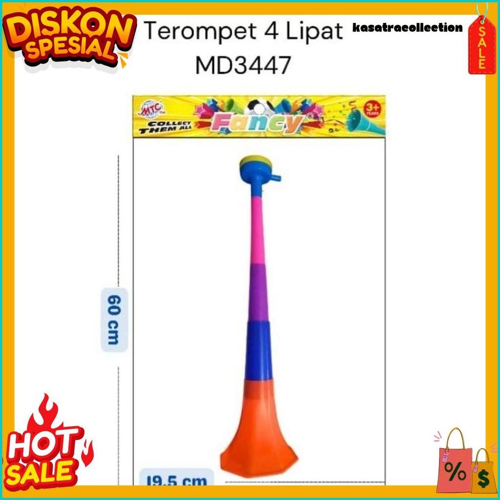 Cusss Serbu Terompet Tahun Baru 4 Lipat - Terompet Susun 4 - Grosir Terompet Tahun Baru