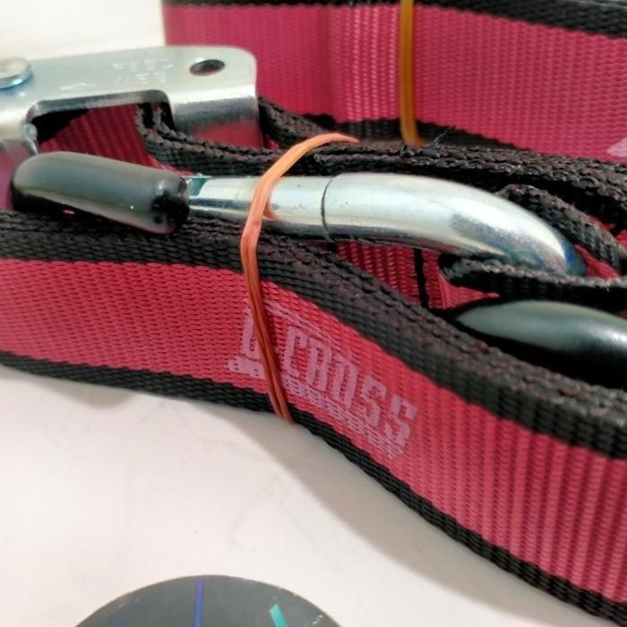 Tali Tie Down Strap Pengikat Motor Trail / Barang / Ratchet Tie Down Original Dan Terpercaya