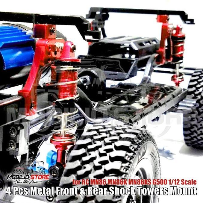 Metal Front & Rear Shock Tower Mount For Rc Mn86 Mn86K Mn86Ks 1/12 Kode 713