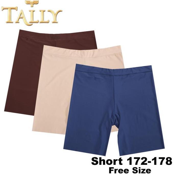 Promo Tally 178 Short Pants Wanita Seamless Fit To XXXL Diskon