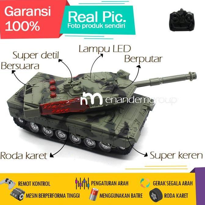 mainan remote control rc tank tiger kode 864