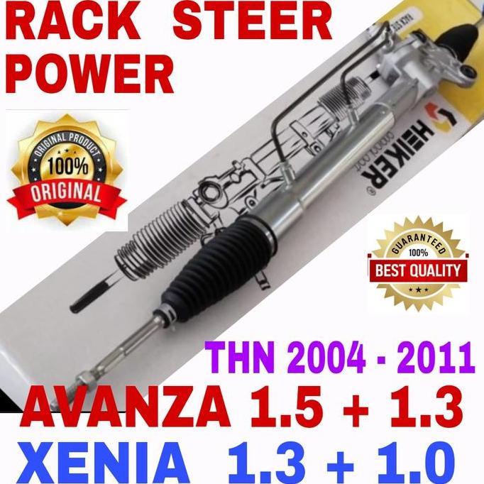 RACK STEER POWER AVANZA XENIA LAMA 1.5 1.3 1.0 STEERING GEAR ASSY MERK HEIKER ORIGINAL
