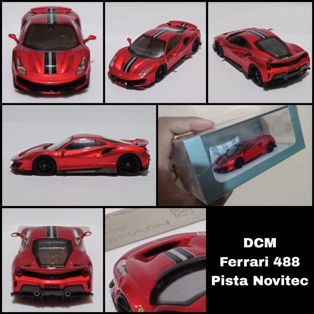 DCM Ferrari 488 Pista Novitec Rosso Fuoco