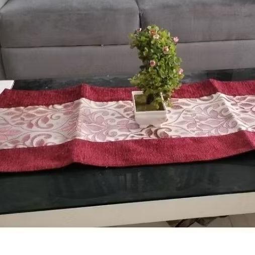 Premium Sarung Bantal Sofa Kursi , Larrosa . 5 Sarung Bantal Dan 1 Taplak Meja Mewah Uk 40X40