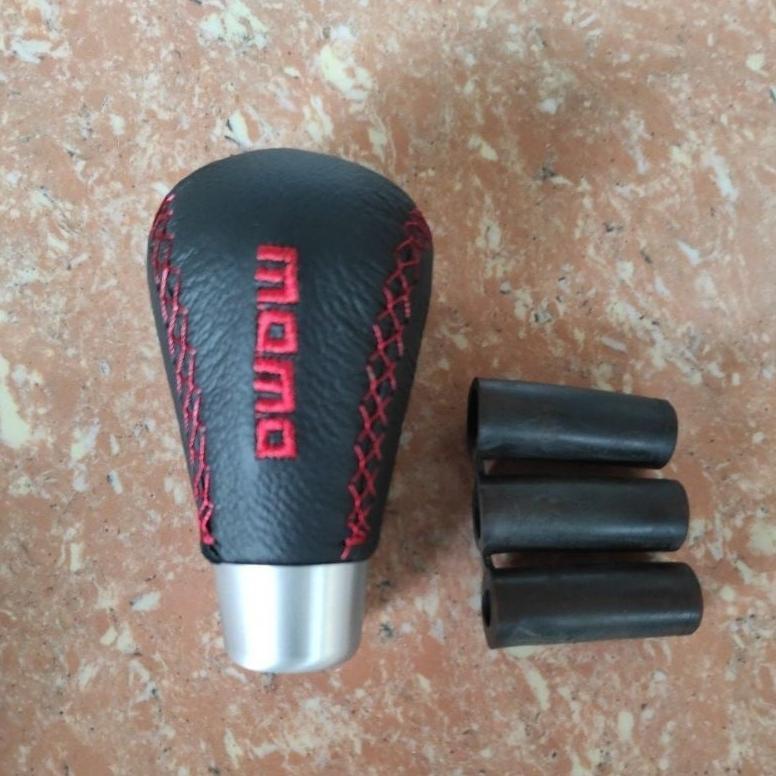 tuas gear SHIFT knop KNOB persneling racing gigi TUAS persneling KULIT MOBIL MANUAL racing hitam sil