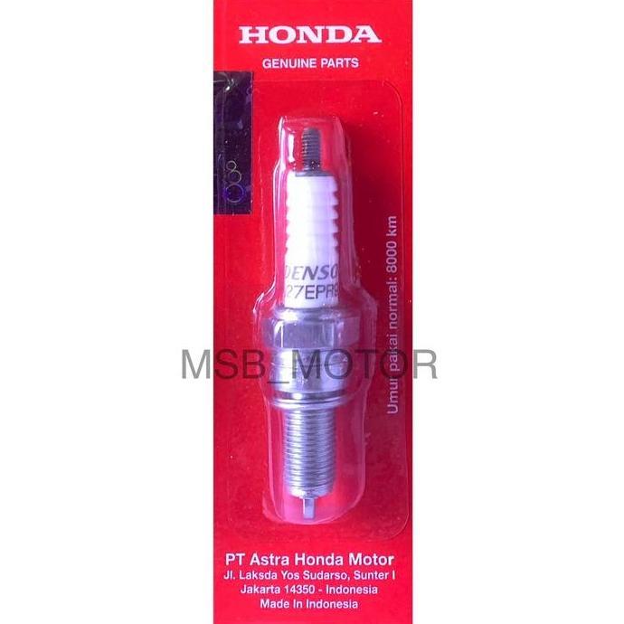 Promo Busi U27 EPR9 DENSO AHM ORIGINAL Diskon