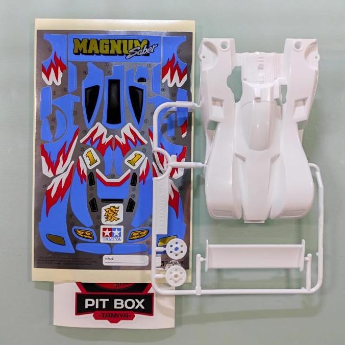 Tamiya Body Magnum Saber S2 Loose Part ori