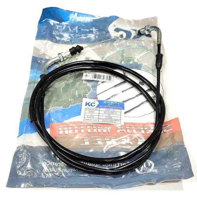 Promo SPAREPART MOTOR KABEL GAS KC SCOOPY Diskon
