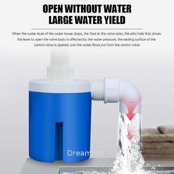 Dreamsea COD Pelampung Toren Otomatis / Keran Otomatis Bak Mandi Sensor Keran Tandon Air Pelampung /