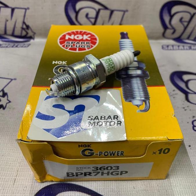 Promo Busi NGK GPower BPR7HGP (Busi Platinum) Busi RXS busi yamaha Rxking RXK F1zr fizr Suzuki TORNA