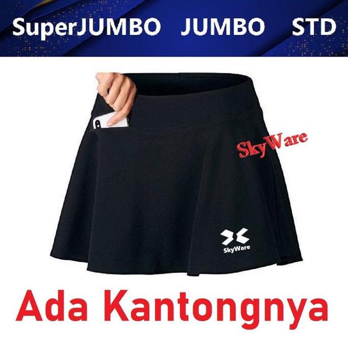 Datosimana - Rok Penutup Celana Ketat (Legging) Mini Skirt Casual Olahraga Lari Senam Tennis Zumba B