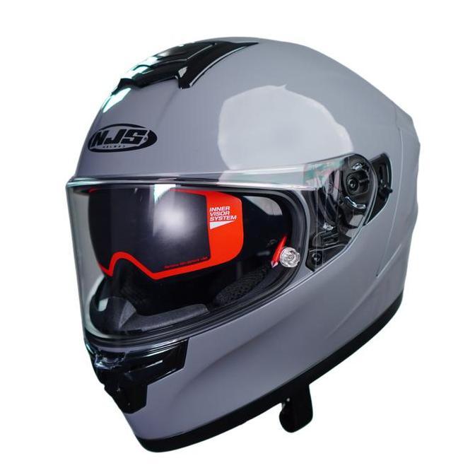NJS ZX-1 V2 Solid - Helm Full Face | NJS ZX | ZX V2 | ZX Polos | Helm NJS ZX | Helm NJS Polos | NJS 