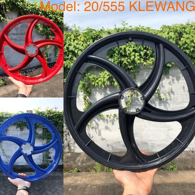 VELG SEPEDA VELG PELEK RACING SABIT KLEWANG SEPEDA 20 BMX/LIPAT ORIGINAL DAN TERPERCAYA