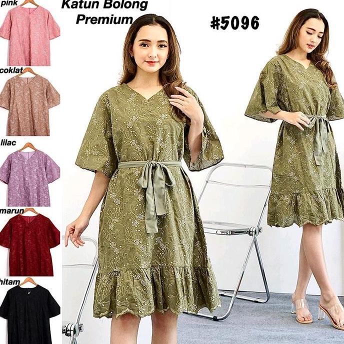 Dress Katun Bolong Premium