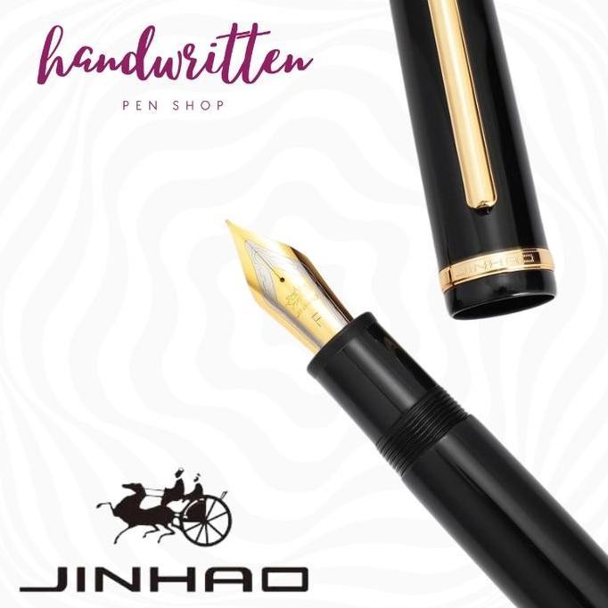 JINHAO TYP X159 CARTRIDGE & CONVERTER OVERSIZE FOUNTAIN PEN/ PULPEN PENA JINHAO X159