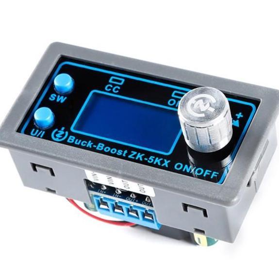 POWER SUPPLY ZK5KX BUCK-BOOST CONVERTER STEP UP - DOWN DC TO DC ORIGINAL DAN TERPERCAYA