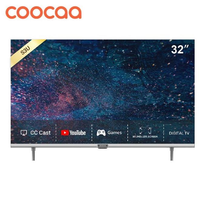 Coocaa 32 Inch Digital Smart Tv (Model : Coocaa 32S3U)