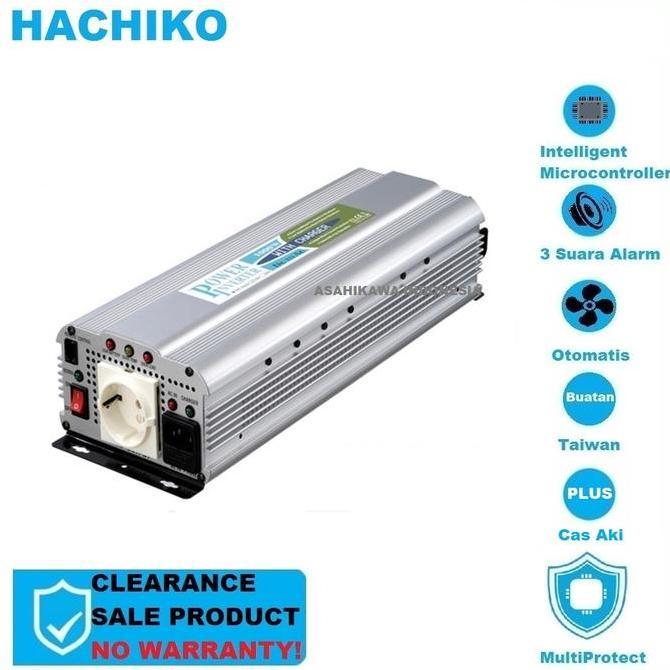 Hachiko DC to AC Power Inverter HK-2000VA Made in Taiwan