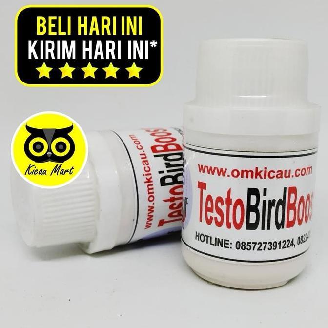 VITAMIN TERNAK BREEDING BURUNG TESTO BIRD BOOSTER POWDER OM KICAU VTB