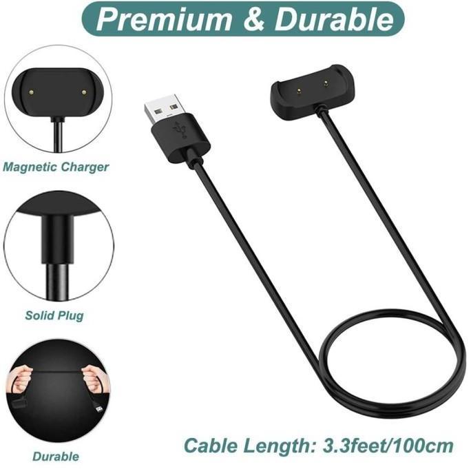 Bestone- Dock Charger USB Cable Amazfit T-Rex PRO TREX PRO Kabel Cas Magnetic