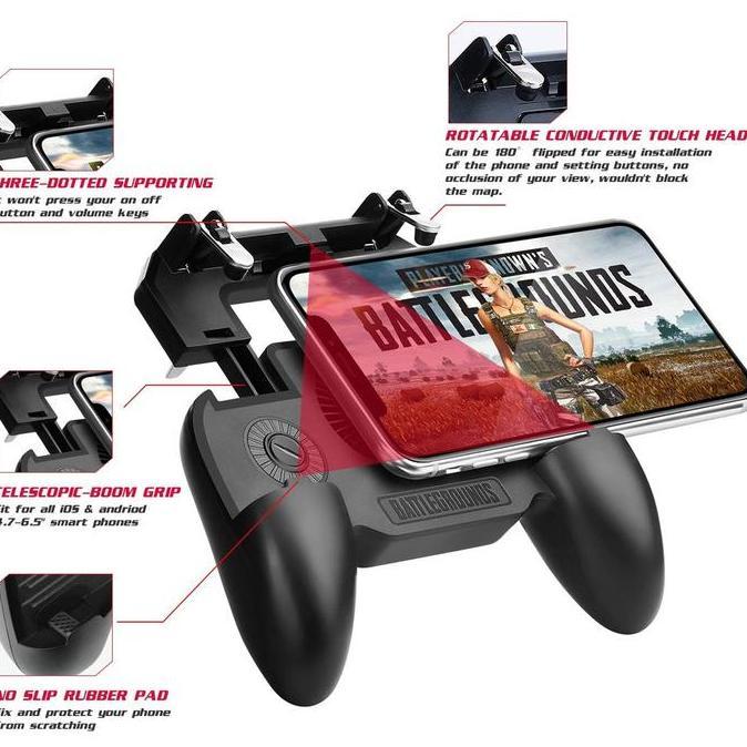 Gamepad Game Controller Hp Sr Trigger Pubg Free Fire Plus Kipas Terbaru