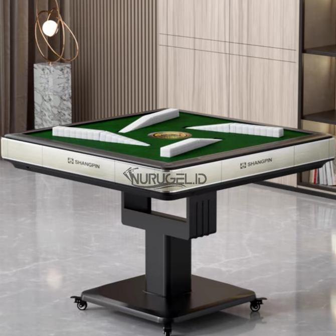 Automatic Mahjong Machine / Meja Mahjong Otomatis Table Set Toys Board Games