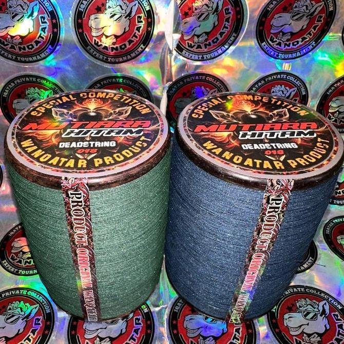 [GELASAN LANGKA 6000yard  MATOT HITAM 018] Gelasan Senar Mati 018 MUTIARA HITAM by WANQATAR ORIGINAL