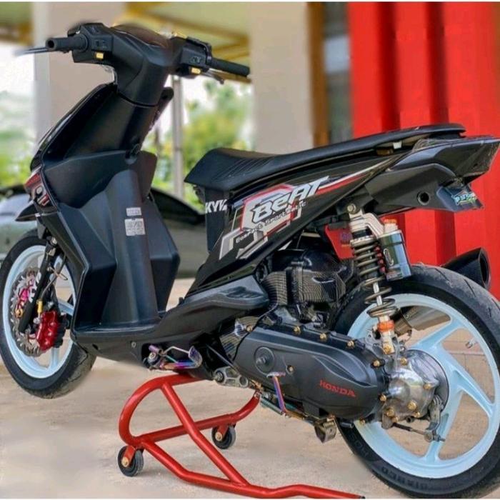 Standar Paddock Pedok Matic Paddock Motor Matic Universal Drag Mio Beat Vario Scoopy Motorcycle Orig