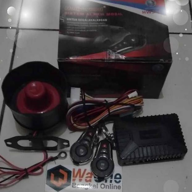 Remote Alarm Mobil + Kunci Remot Alarm Mobil