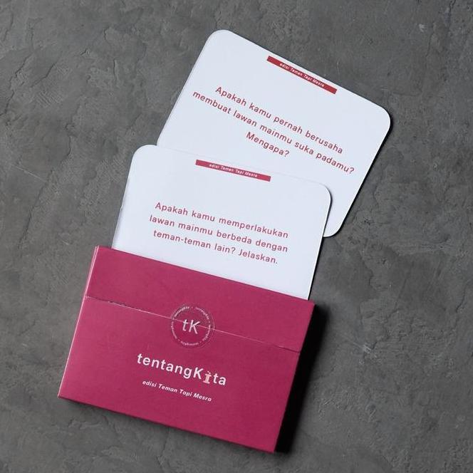 Permainan Kartu Tentangkita Edisi Teman Tapi Mesra