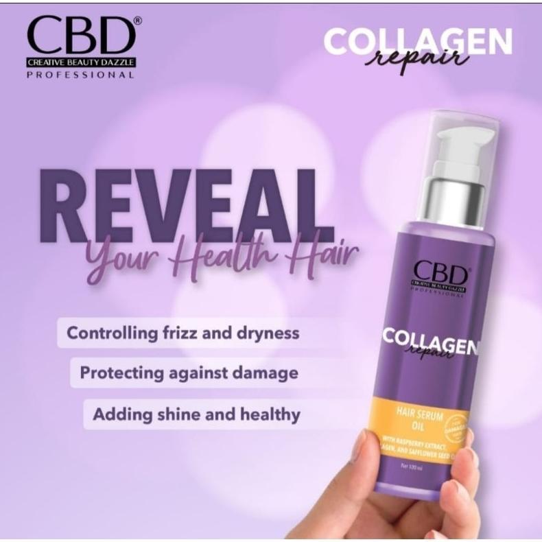 CBD Repair Hair Serum Oil Termurah