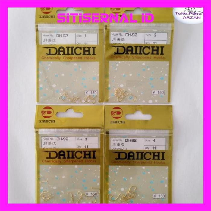 Gq-68 Mata Pancing Daichi Dh-92 Keiryu - Warna Gold Gq-68