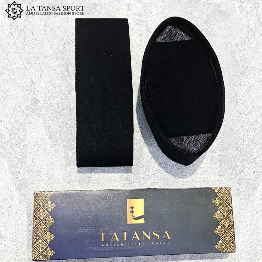 sale Peci Songkok GONTOR AC Hitam Berkualitas Cocok untuk Santri, Dewasa, Haji, & Ibadah Sehari-hari