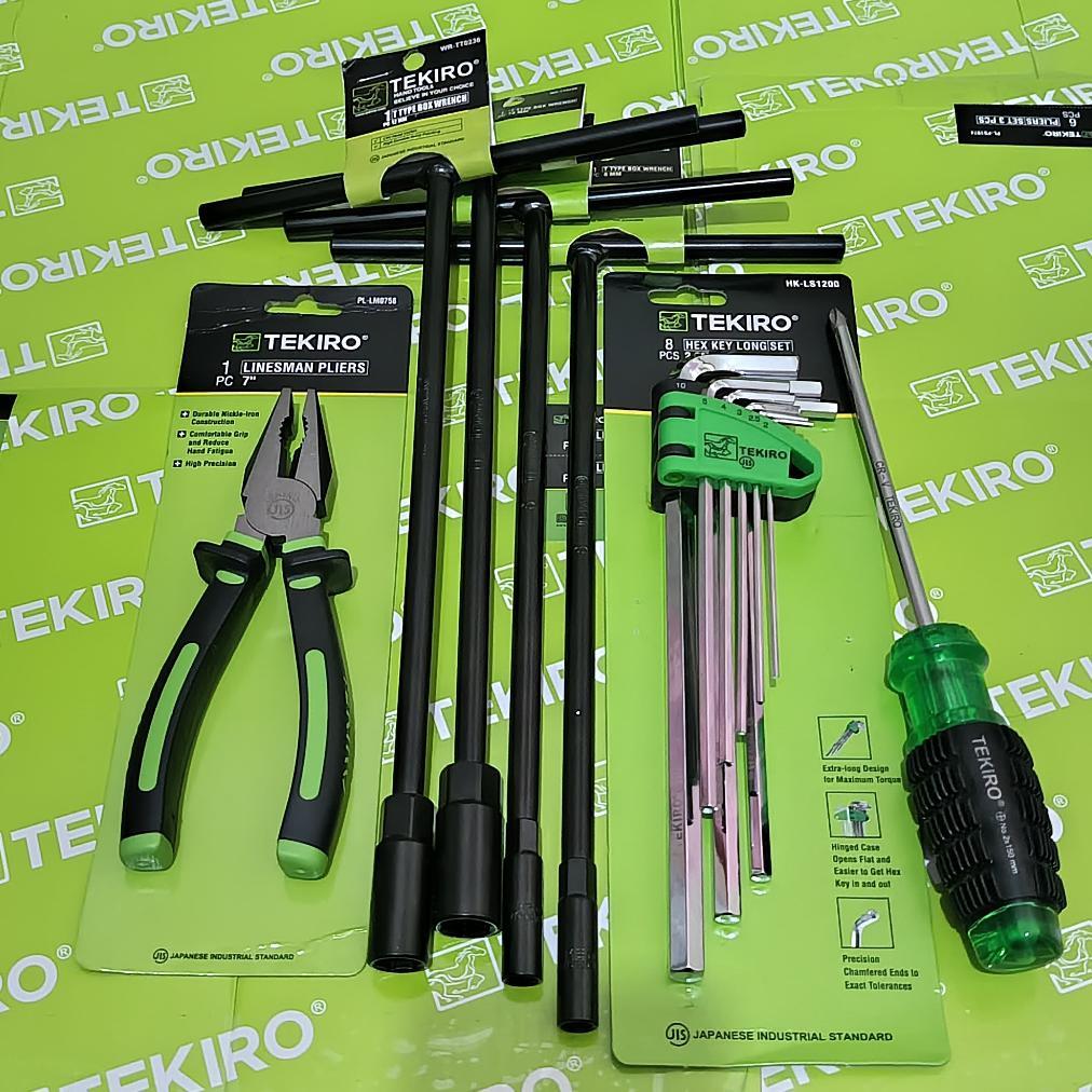 Promo Paket Lengkap / Alat Kunci Motor / Tekiro Tools Set / Kunci T+Tang+Kunci L+Obeng